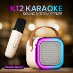 K12 Portable Karaoke Speaker With Wireless Microphone